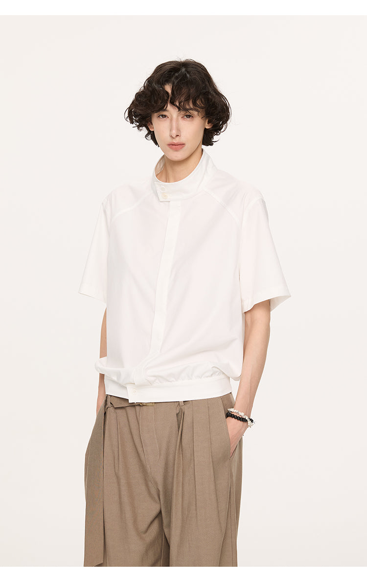 Stand Collar Shirt