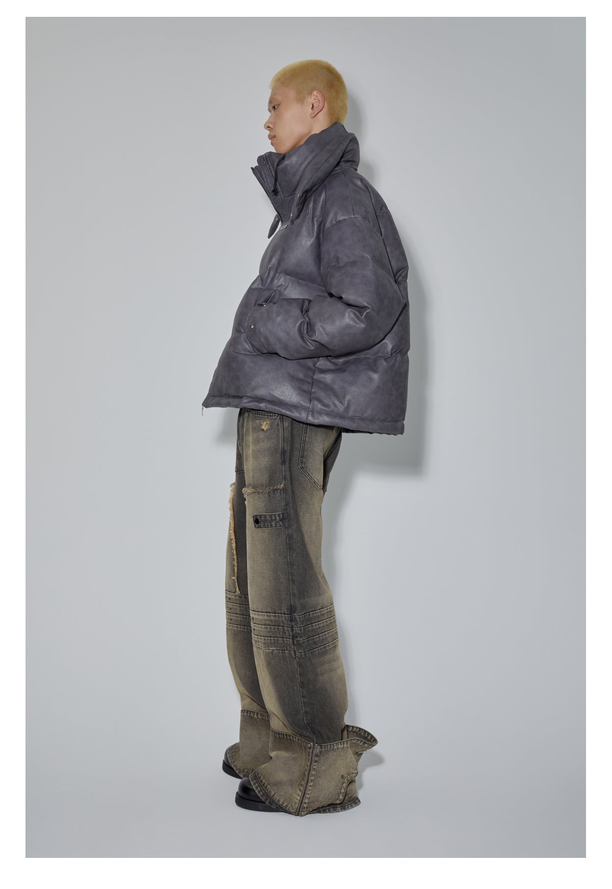 White Duck Down Wall Down Jacket
