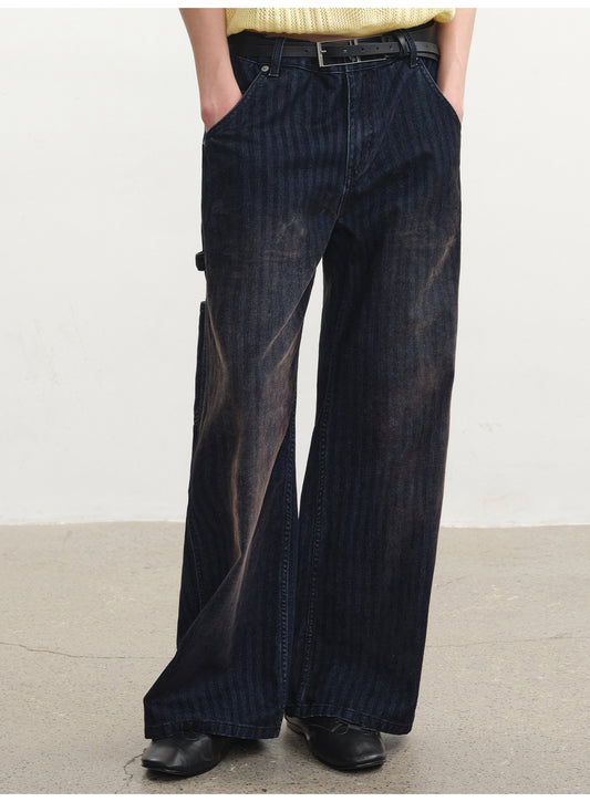Herringbone Corduroy Casual Pants
