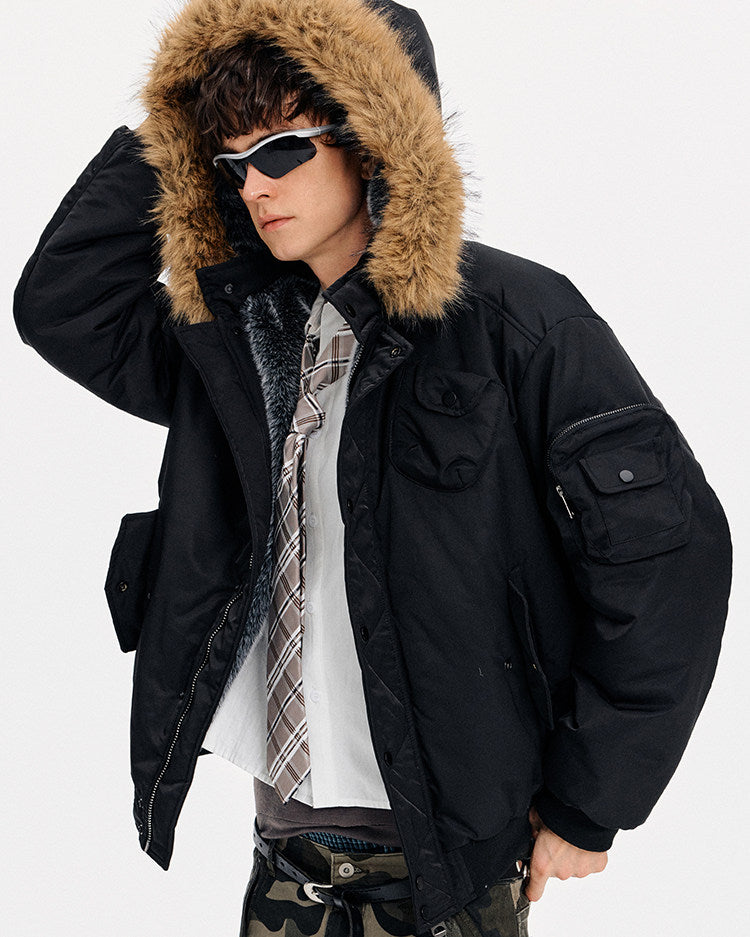 Detachable Hooded Stylish Jacket