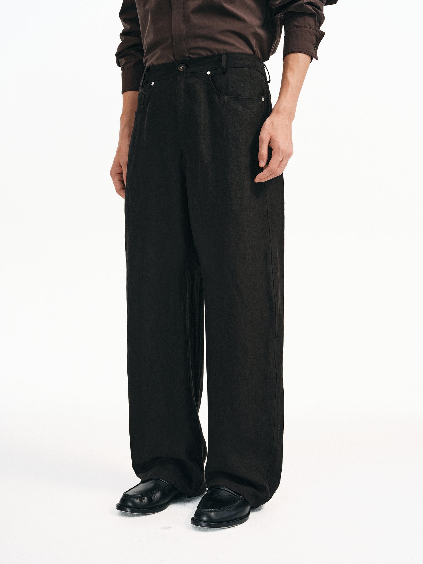Linen Straight Pants