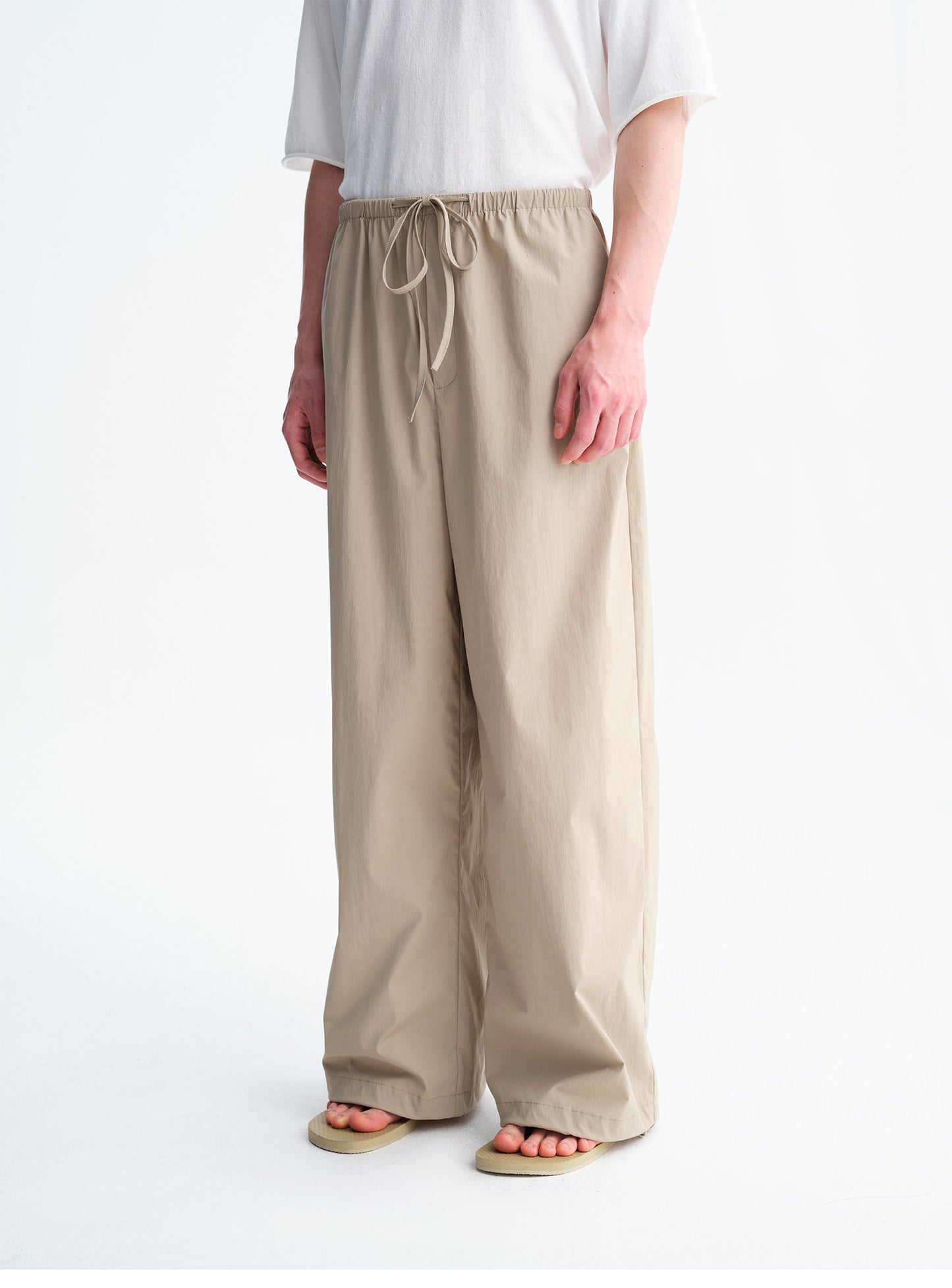 Wrinkle-Resistant, Quick-Drying Wide-Leg Pants