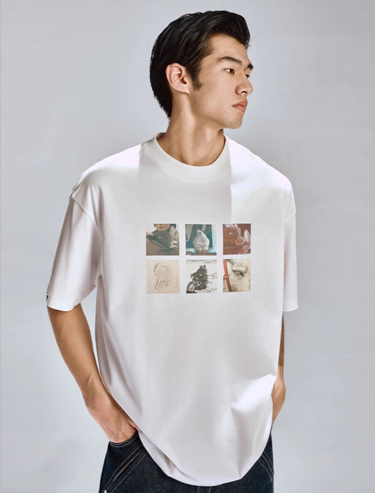 Retro Drop Shoulder T-Shirt