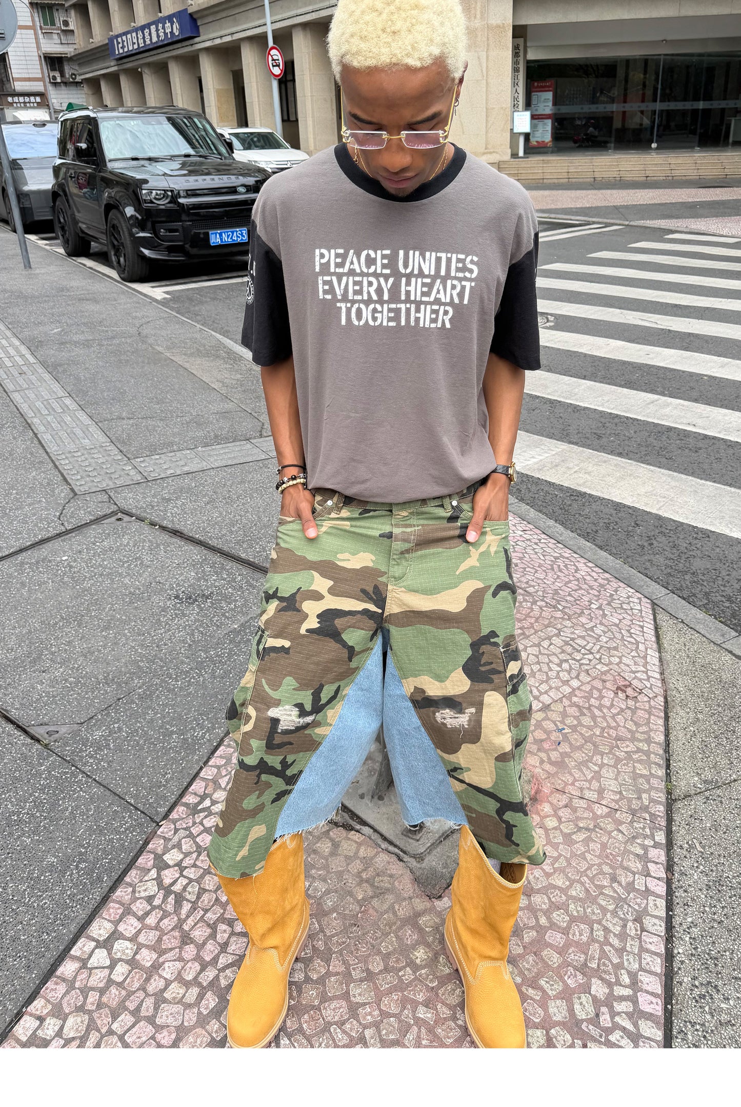 Round-Neck Oversized T-Shirt