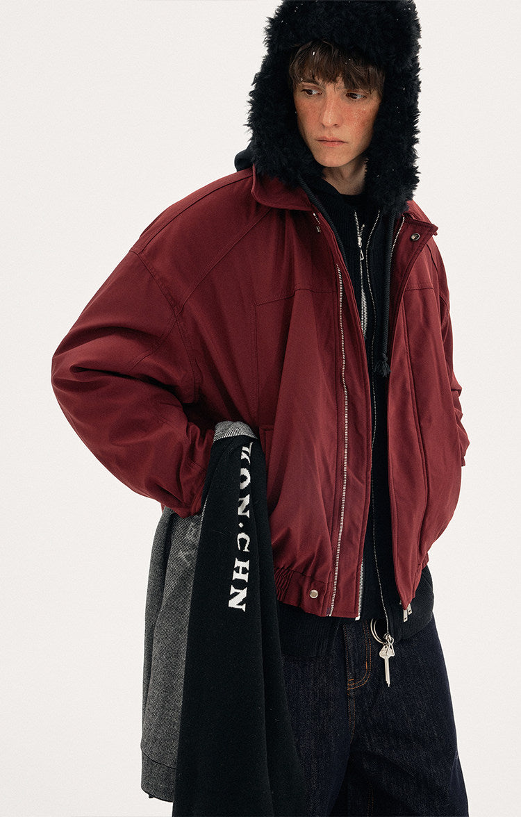 Deconstructed White Duck Down Jacket