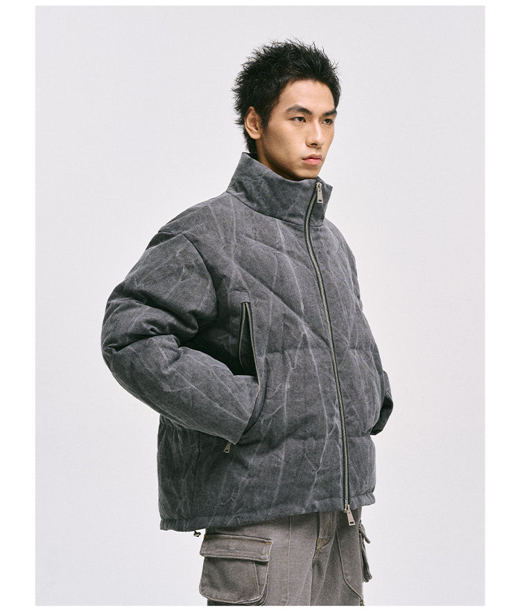 Zip Canvas Cotton Jacket