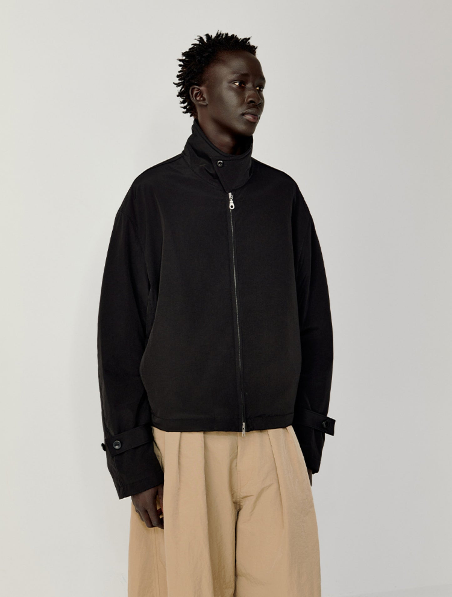 Double-Zipper Lightweight Jacket