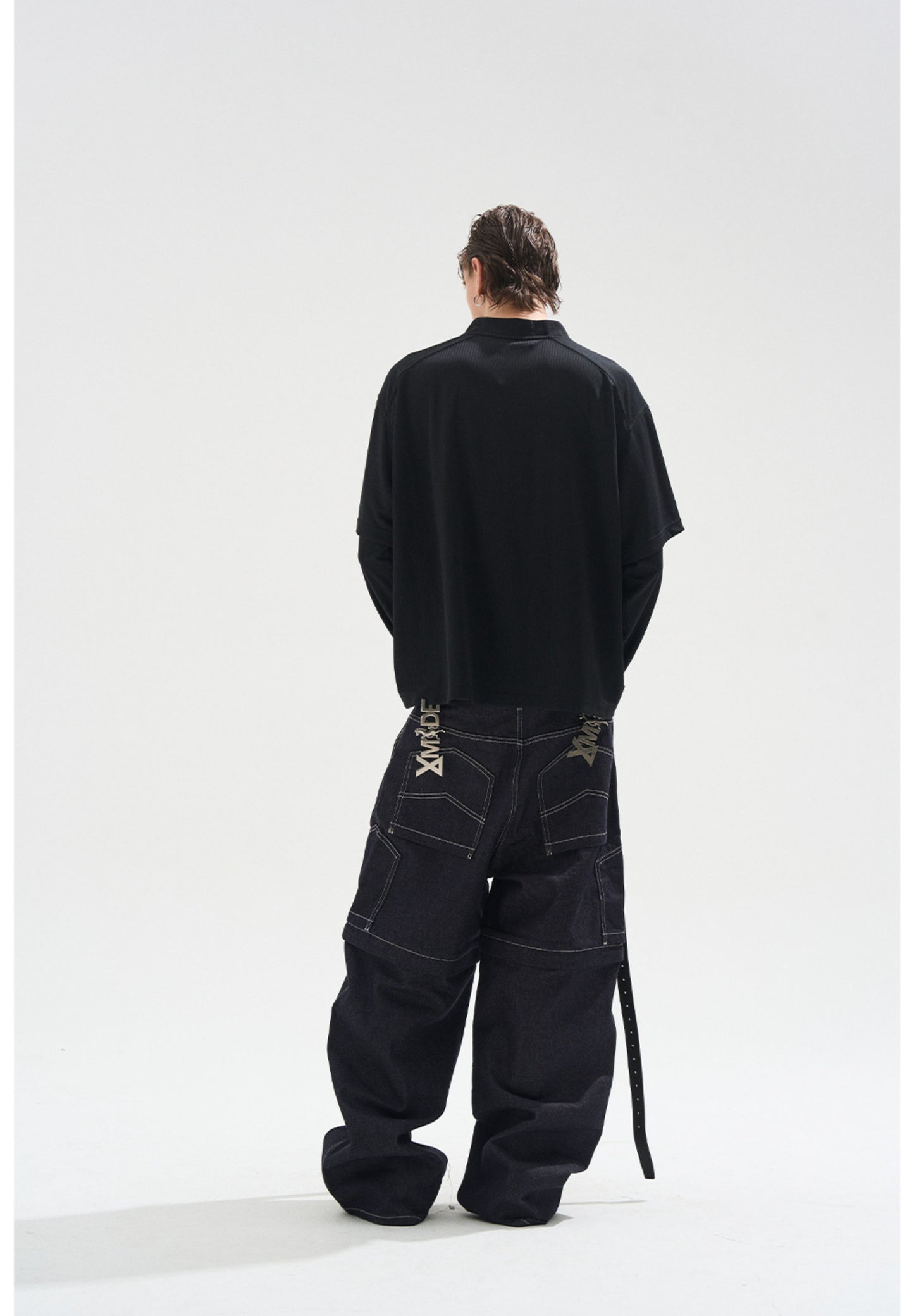 Fake Two-Piece Stripe T-Shirt