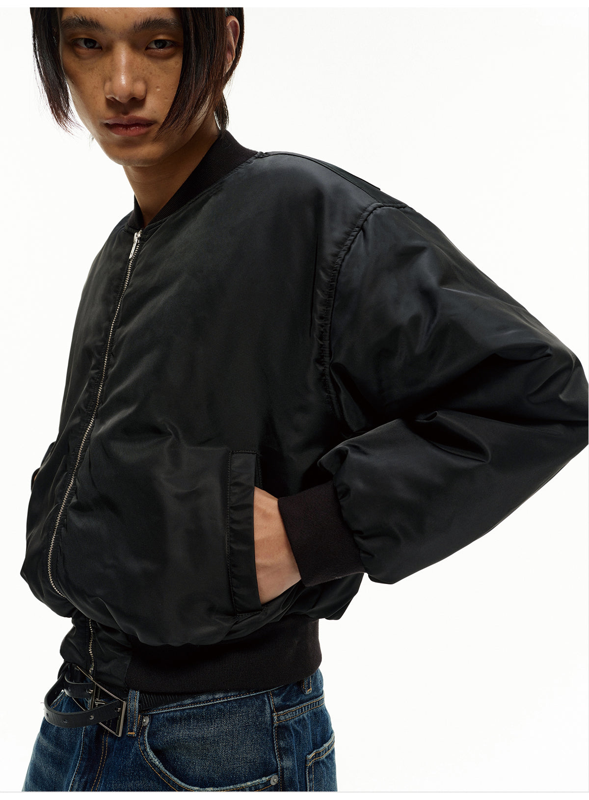 Pleated Cotton Jacket