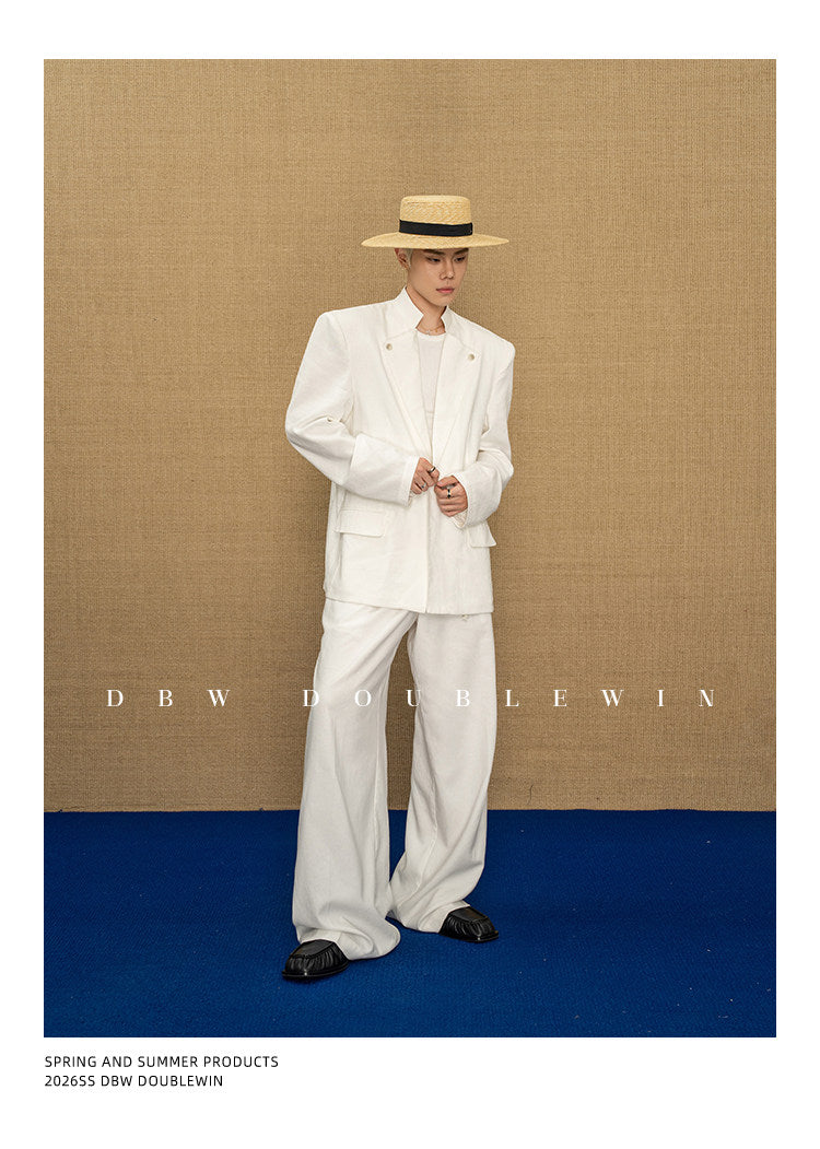 Drape-style Casual Pants