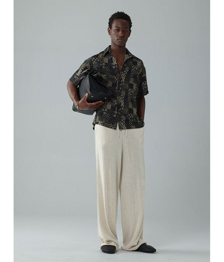 Vintage-style linen shirt