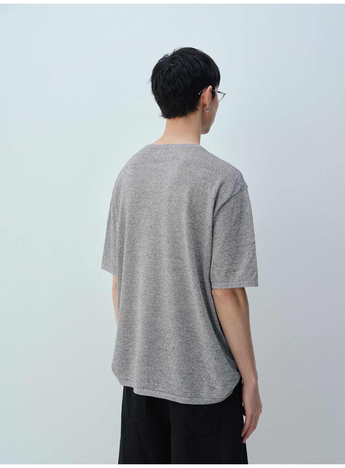 리넨-한지 혼방 티셔츠