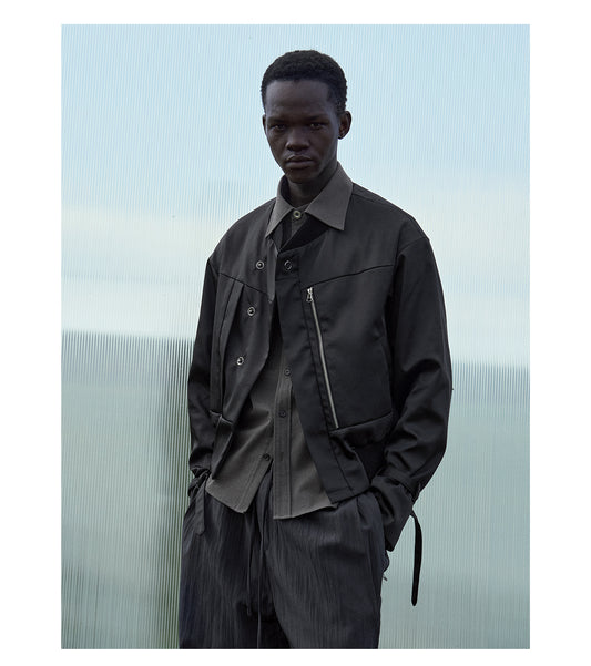 Short Elastic Jacket