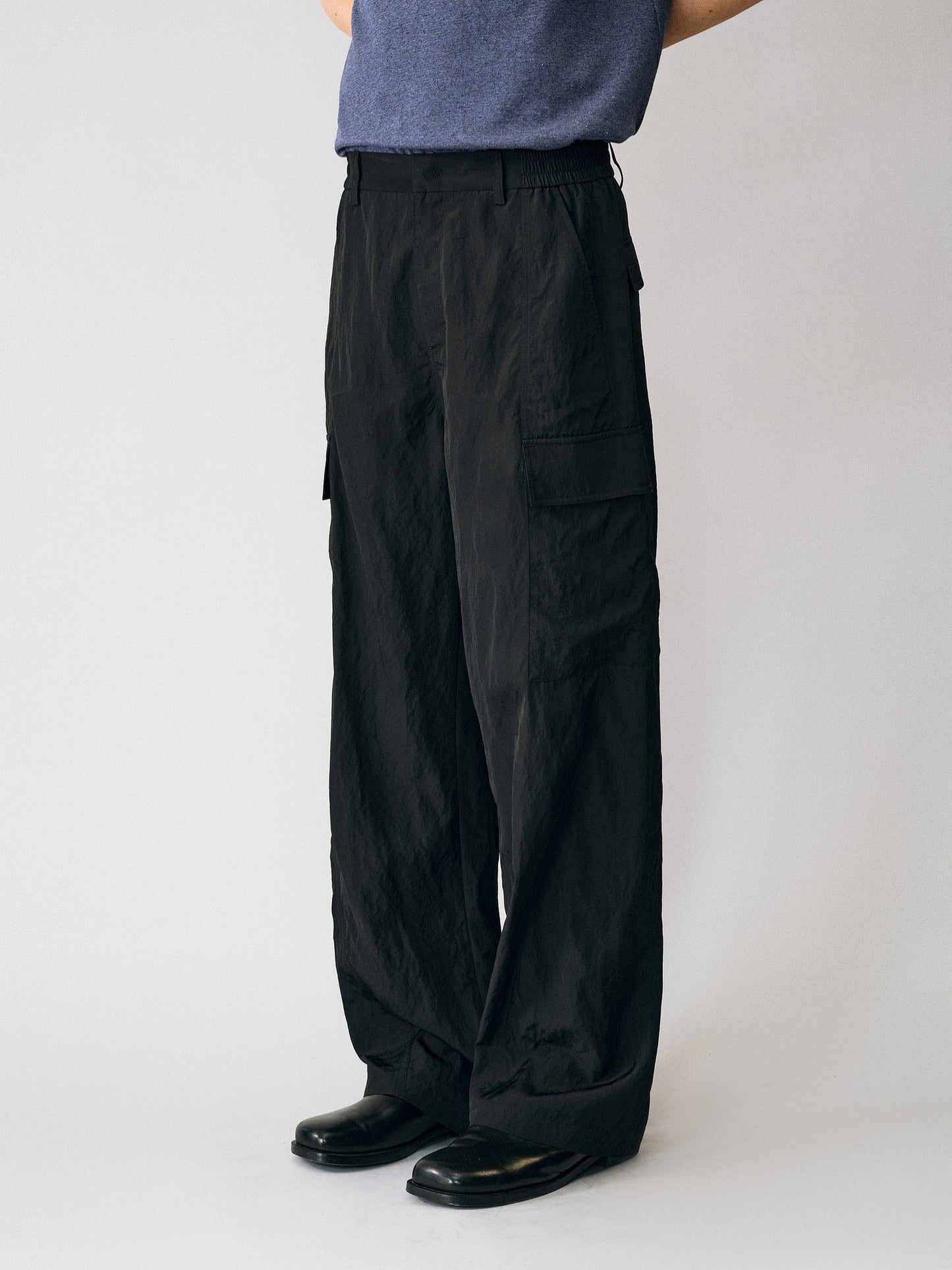 Lightweight Drape Cargo Pants