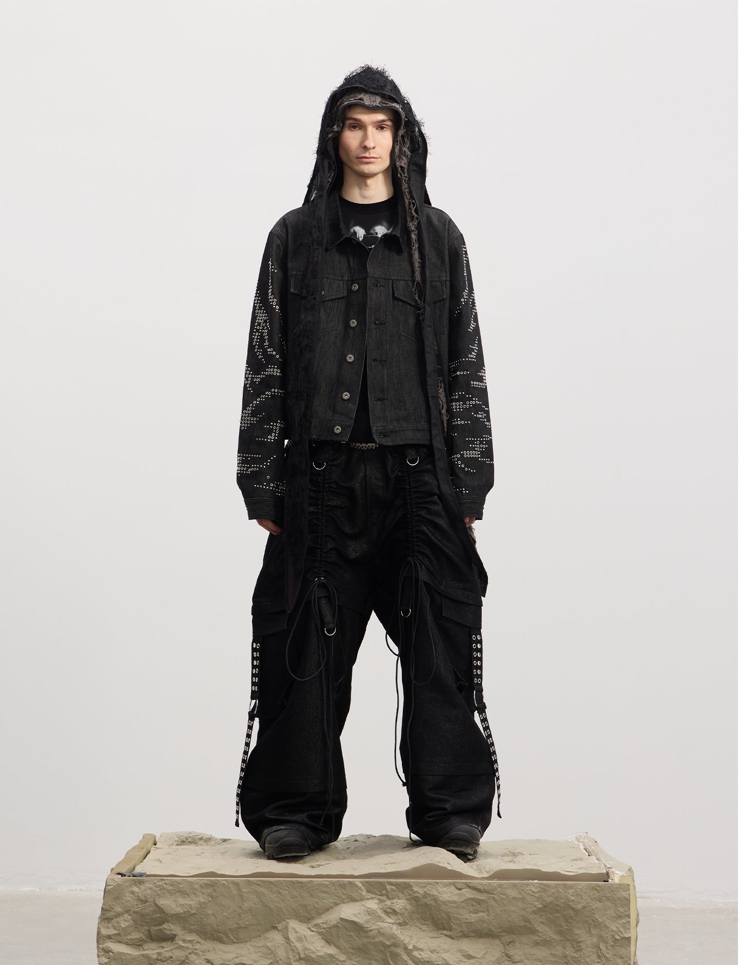 Deconstruction Design Work Jeans