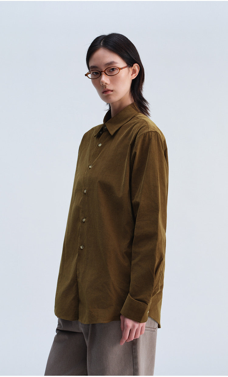 Retro Corduroy Shirt