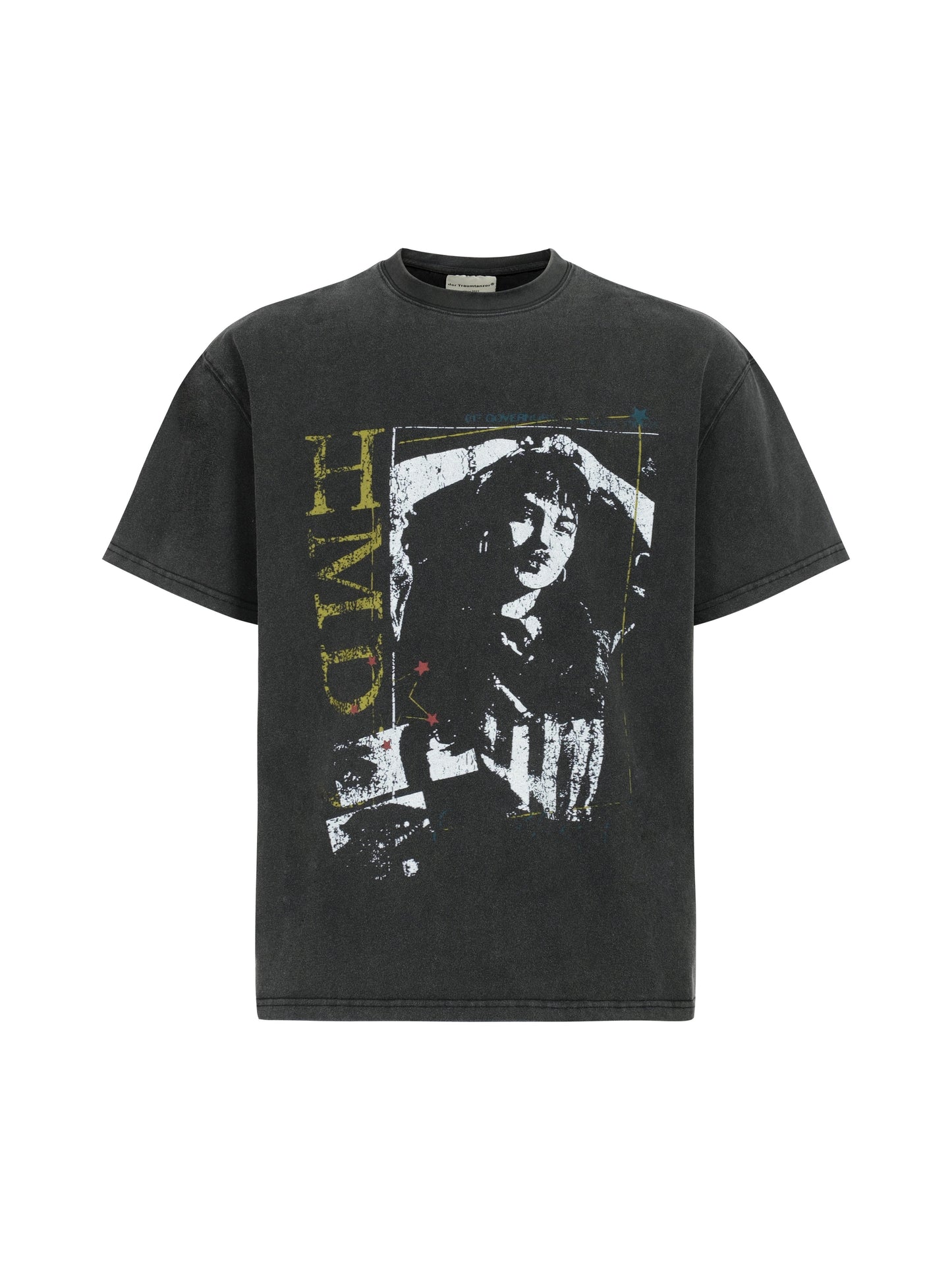 Vintage-style Washed T-Shirt　