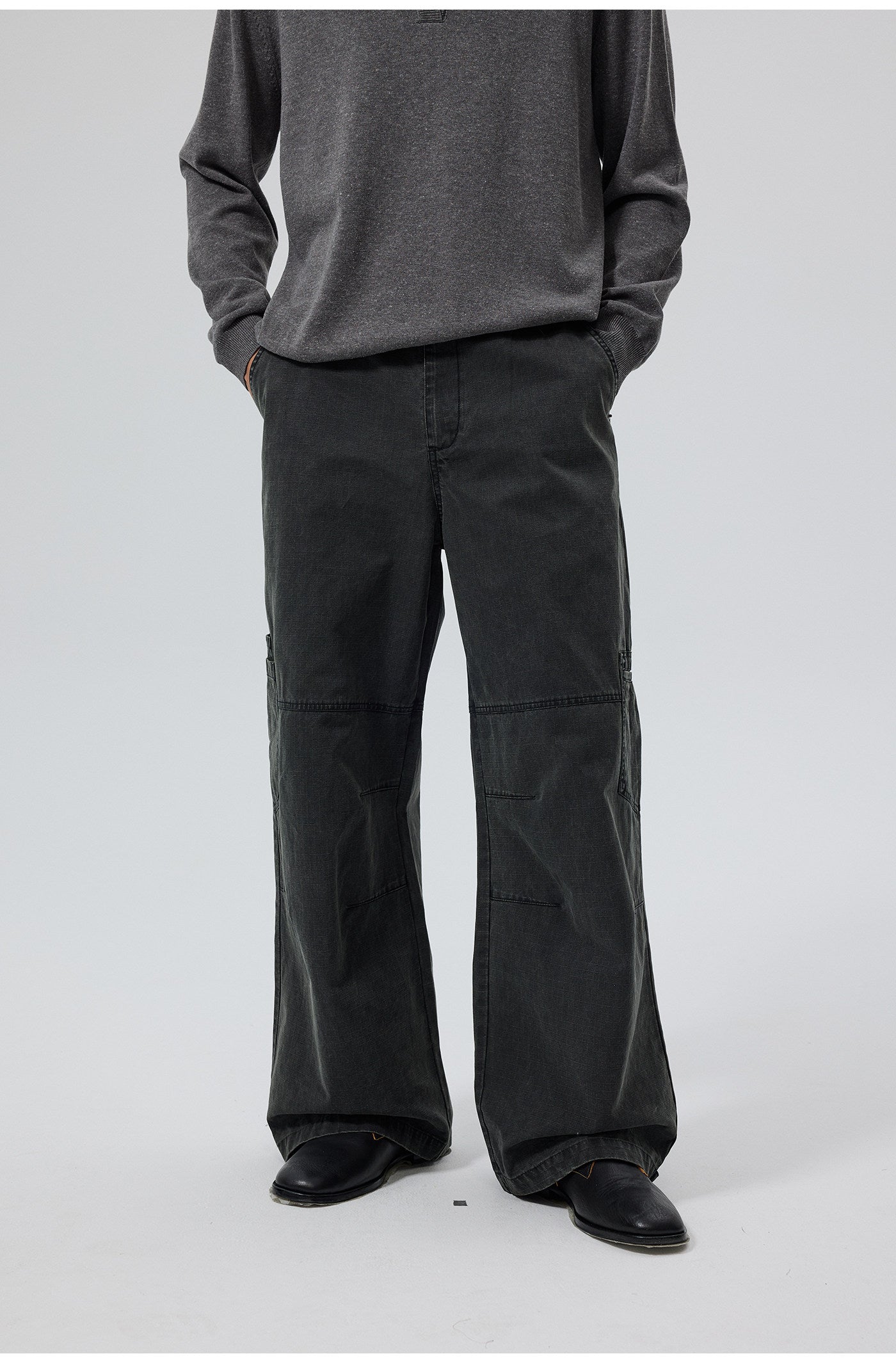 Distressed Cargo Pants