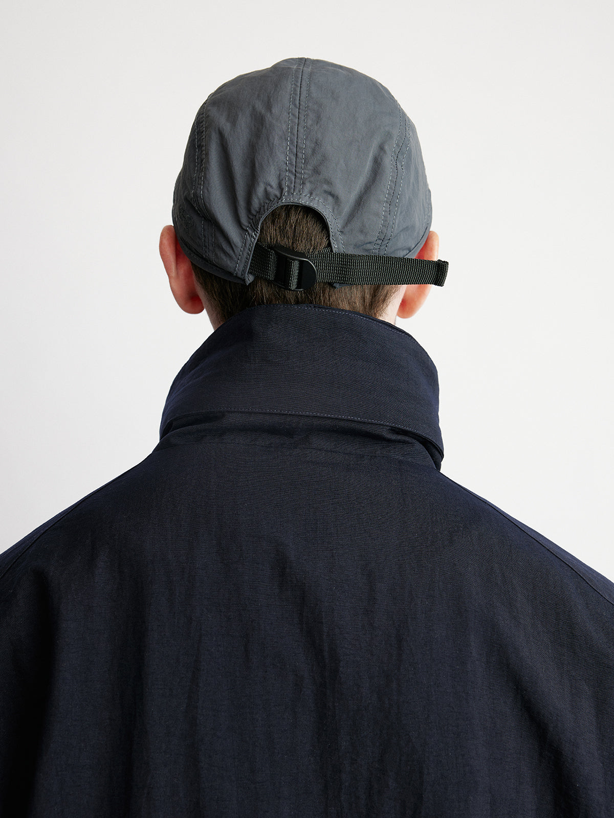 Stand Collar Hooded Jacket