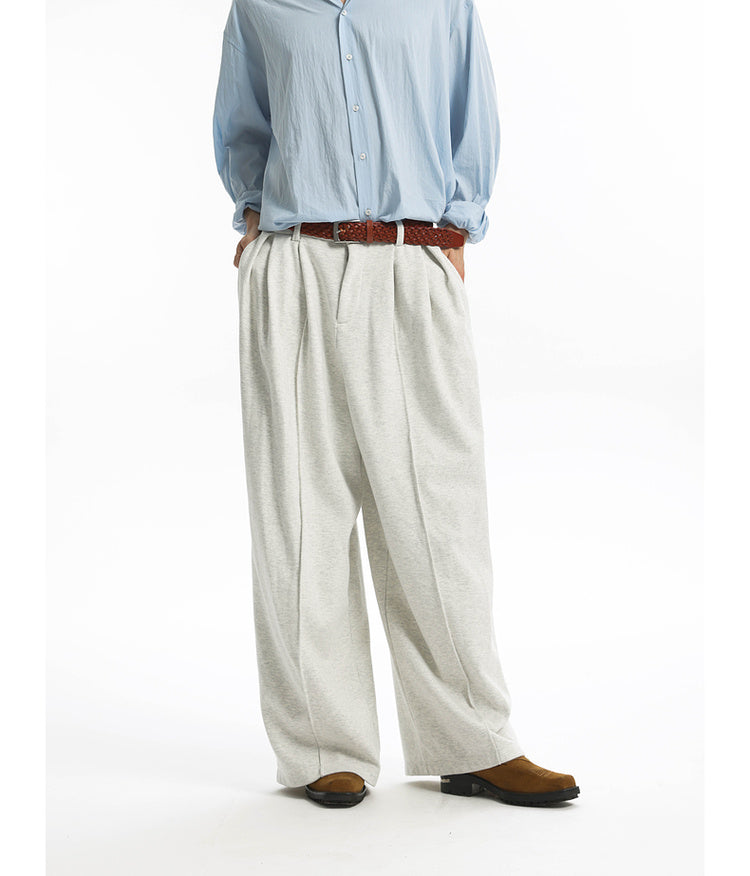 Wide Knit Casual Pants