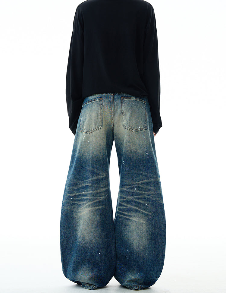 Ink Splash Scythe Jeans