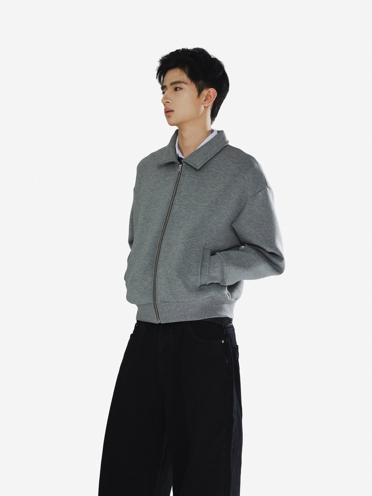 Air Layer Zip-Up Sweatshirt