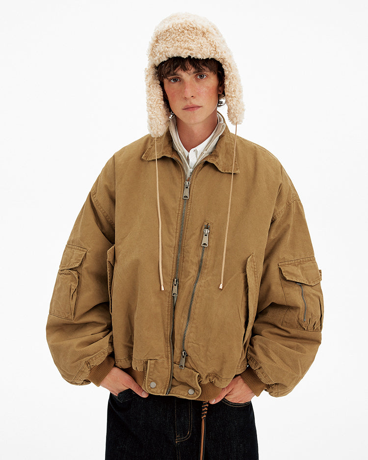 Multi-Pocket Work Jacket