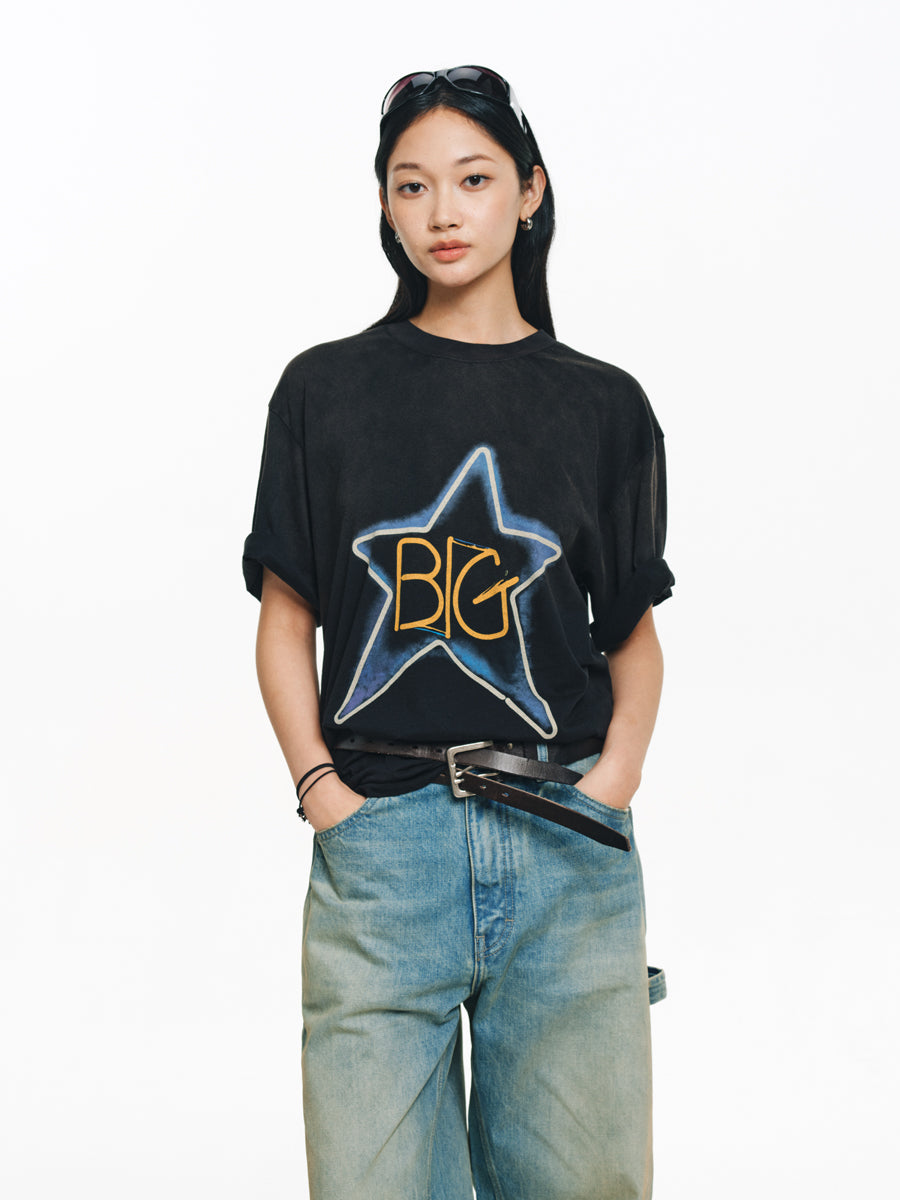 Big Star Print T-Shirt