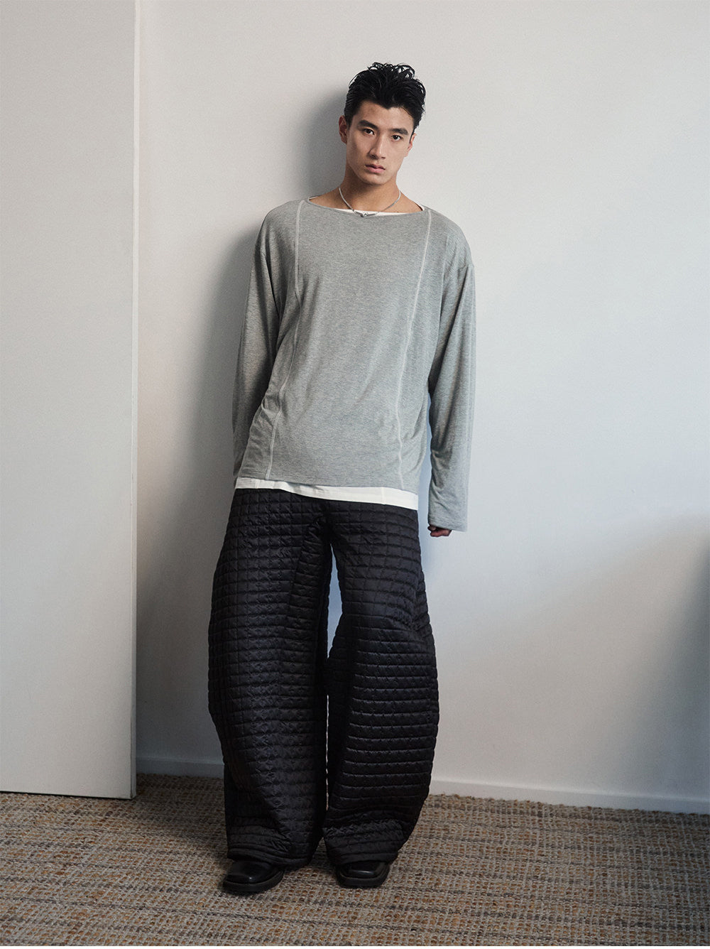 Relaxed Off-Shoulder T-Shirt