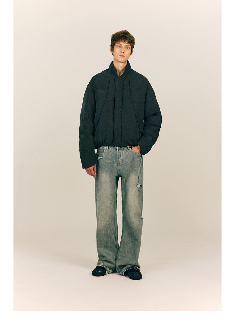 Raised quilted jacket