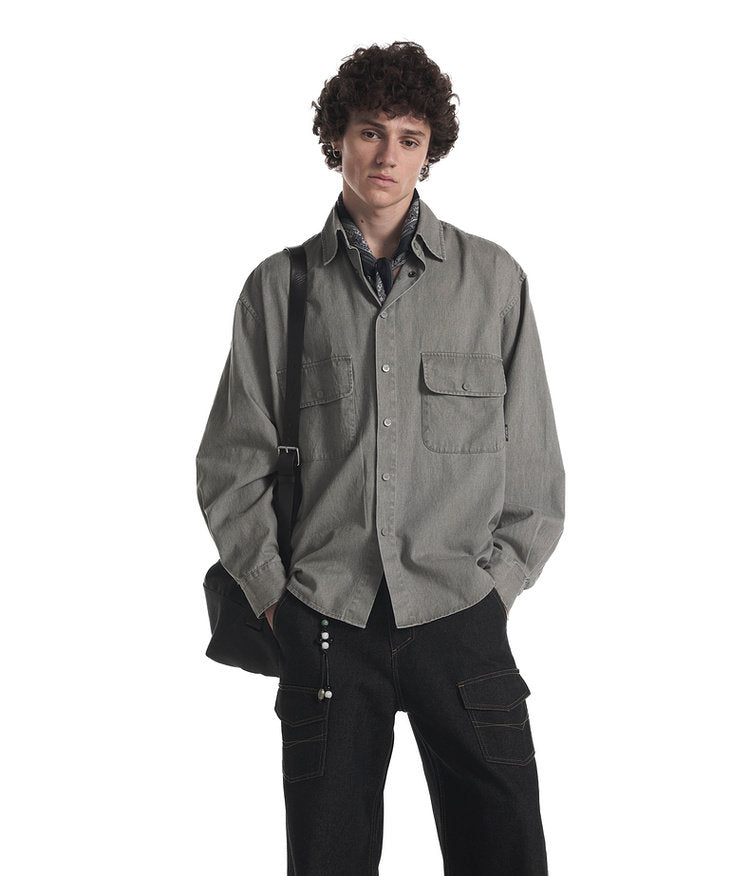 Oversized All-Purpose Pocket Shirt