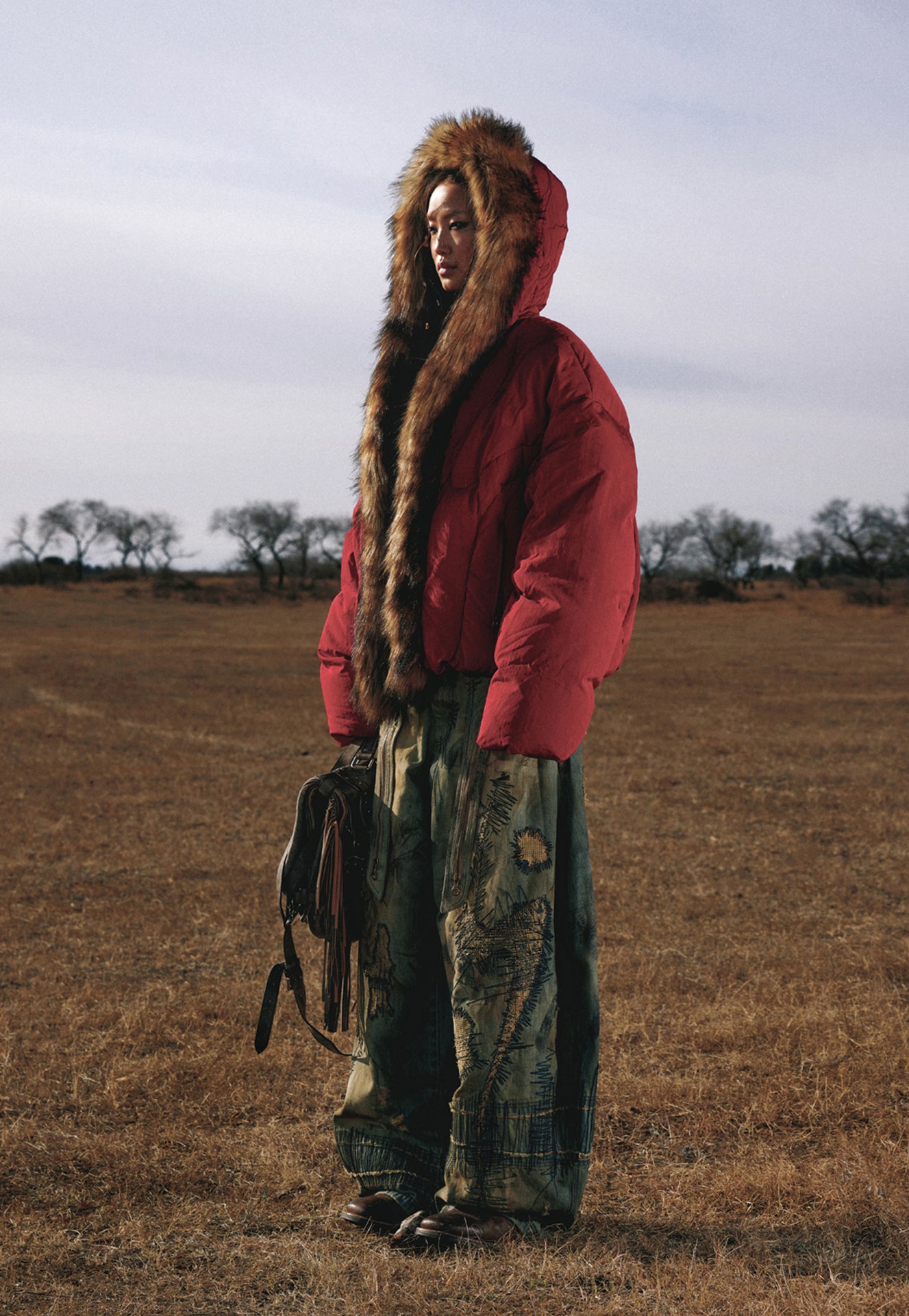 Patch Embroidered Jeans