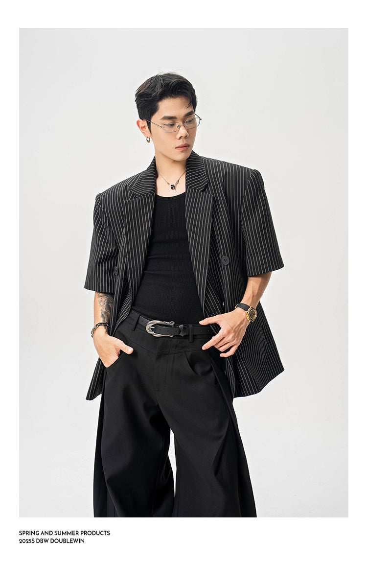 Wide Shoulder Jacket