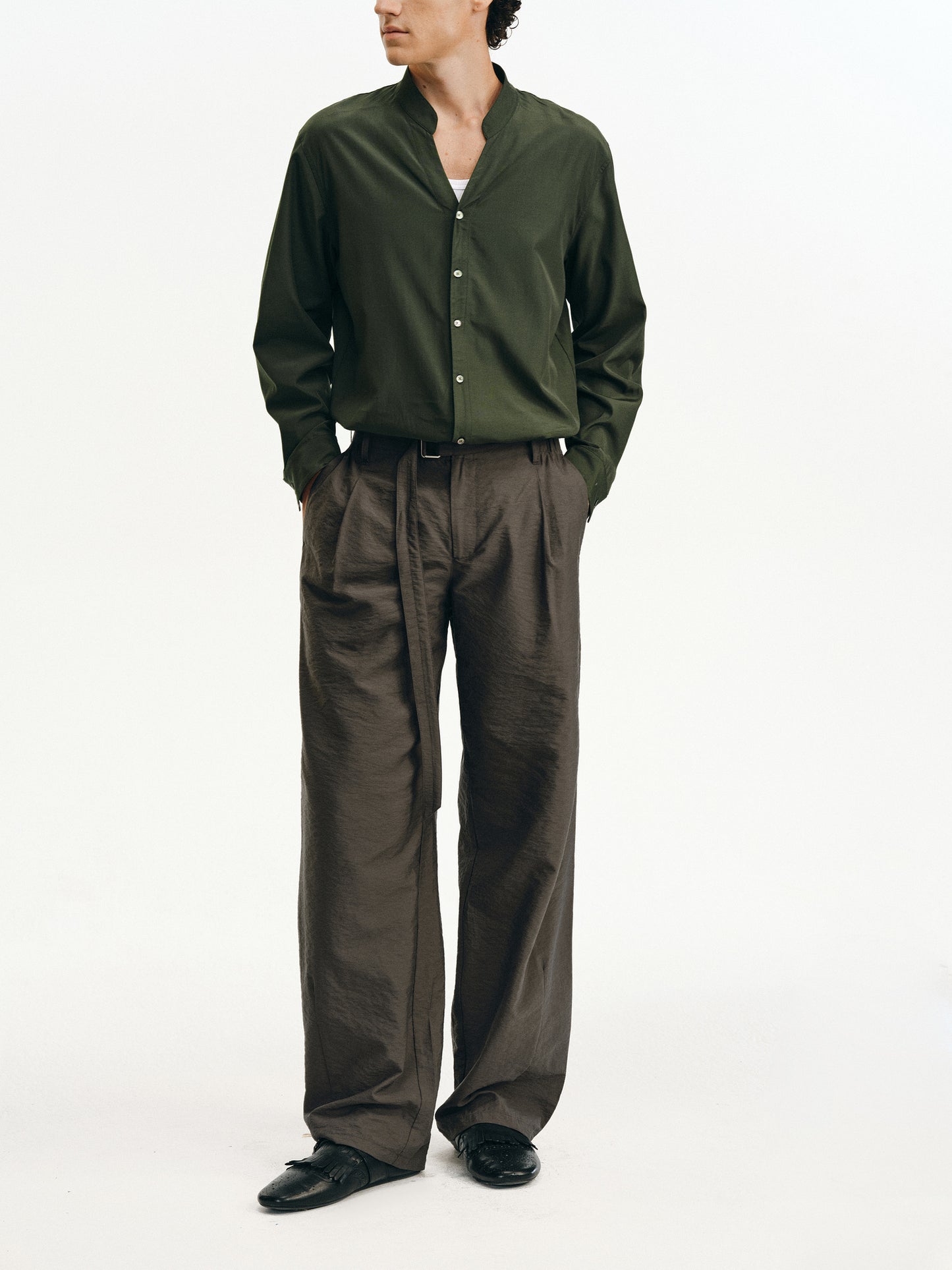 Dry Silk Casual Pants