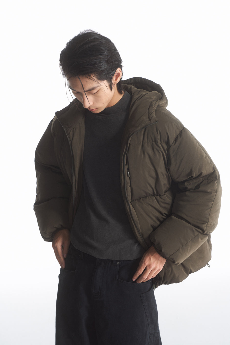 Hooded Down Jacket