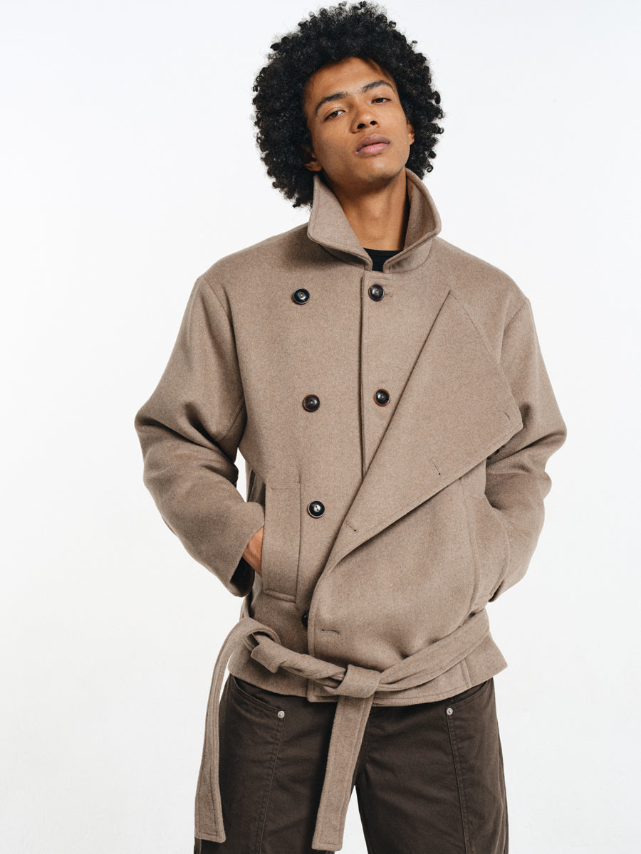 Sheep Wool Overcoat