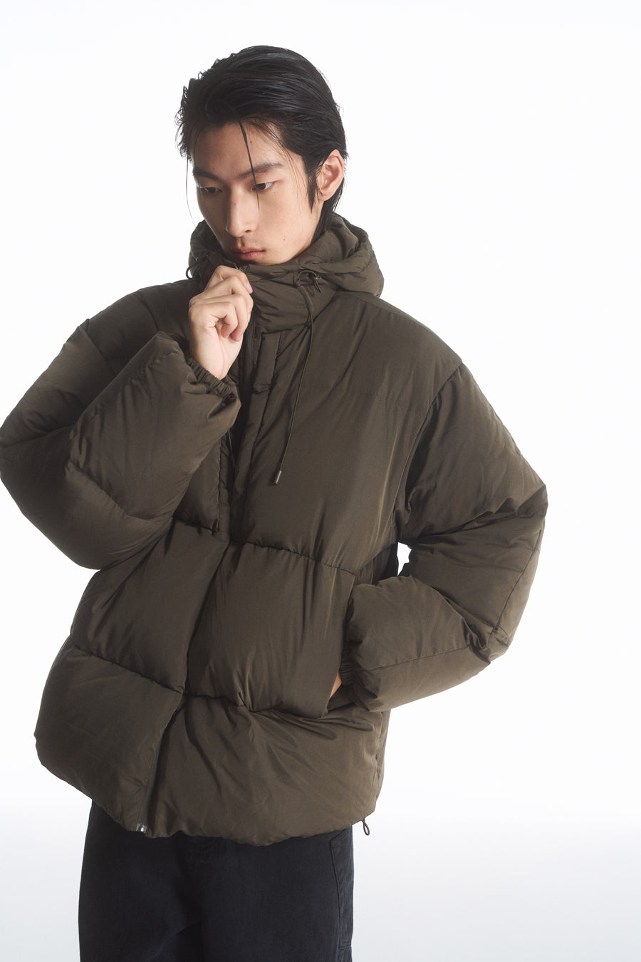 Hooded Down Jacket