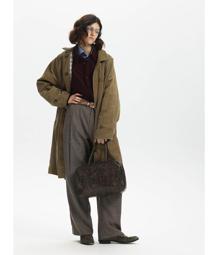 Reversible Corduroy Coat