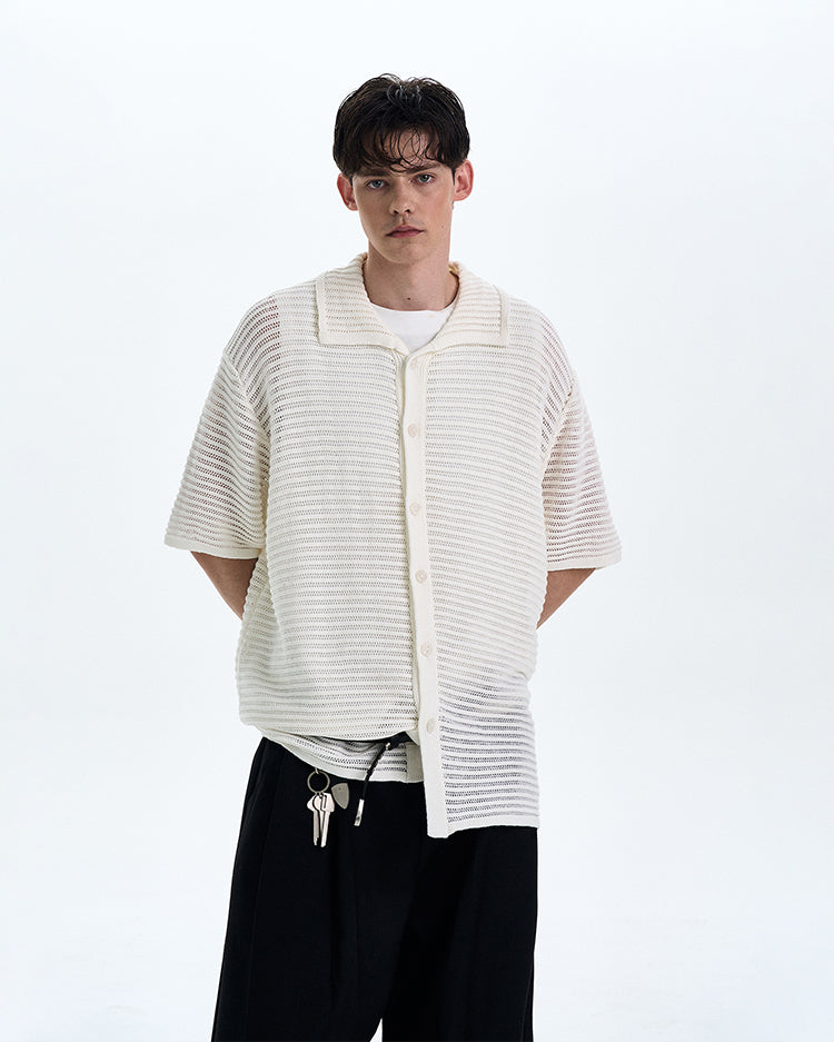 High-end hollow knit