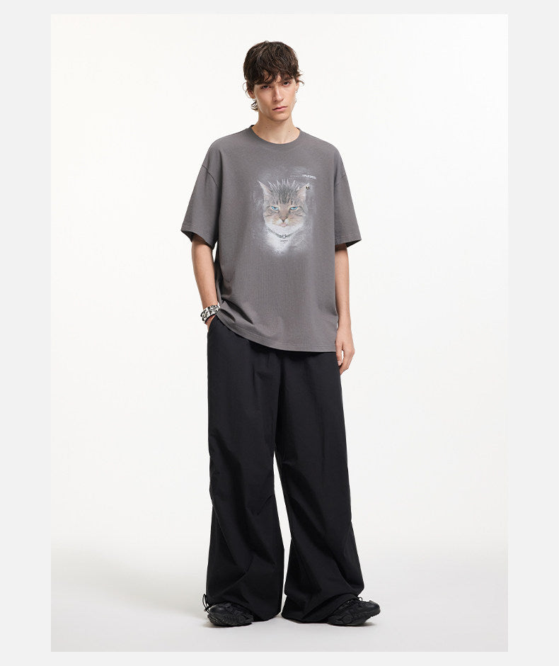 Loose-Fitting Casual Pants