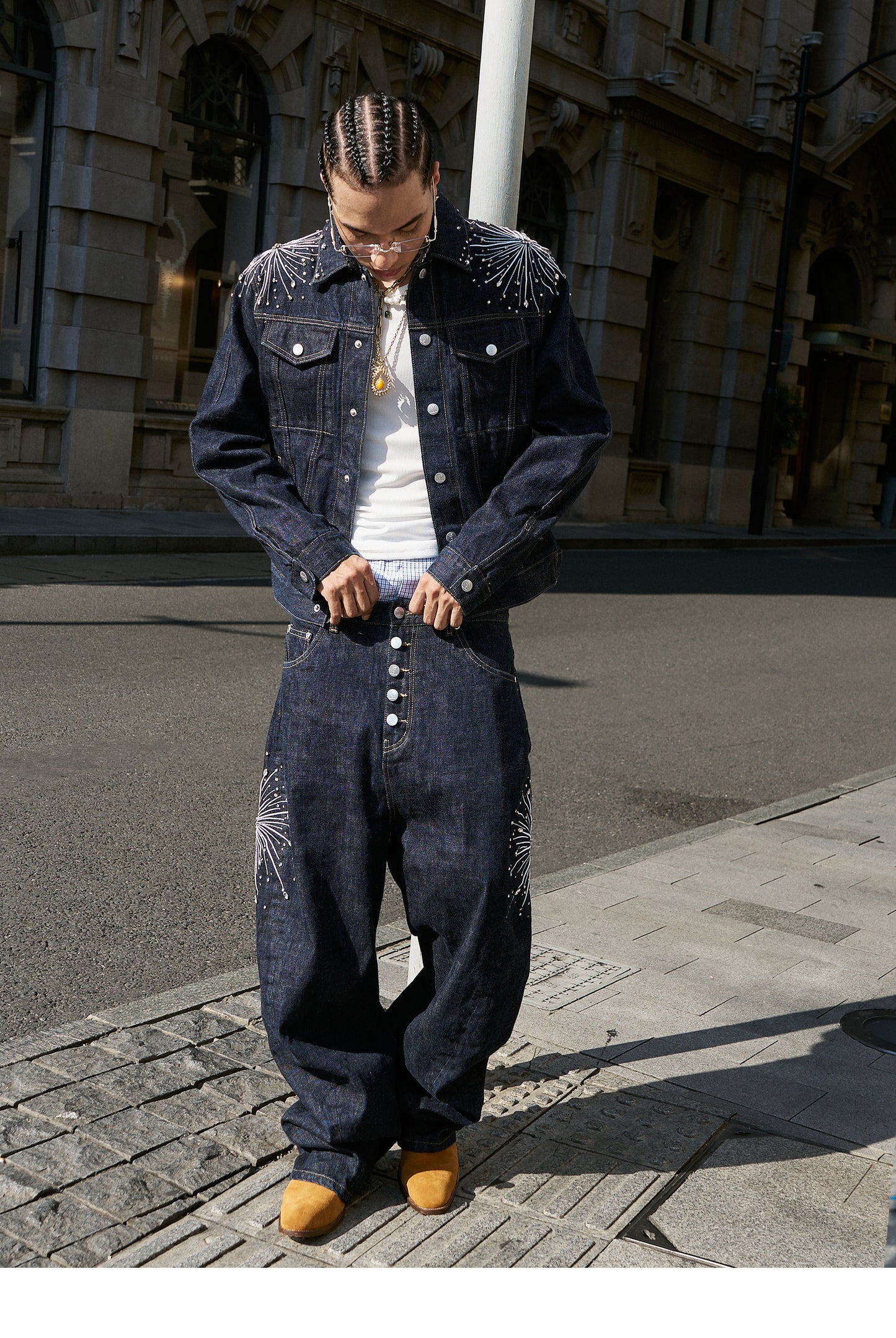 Embroidered Original Denim Jacket