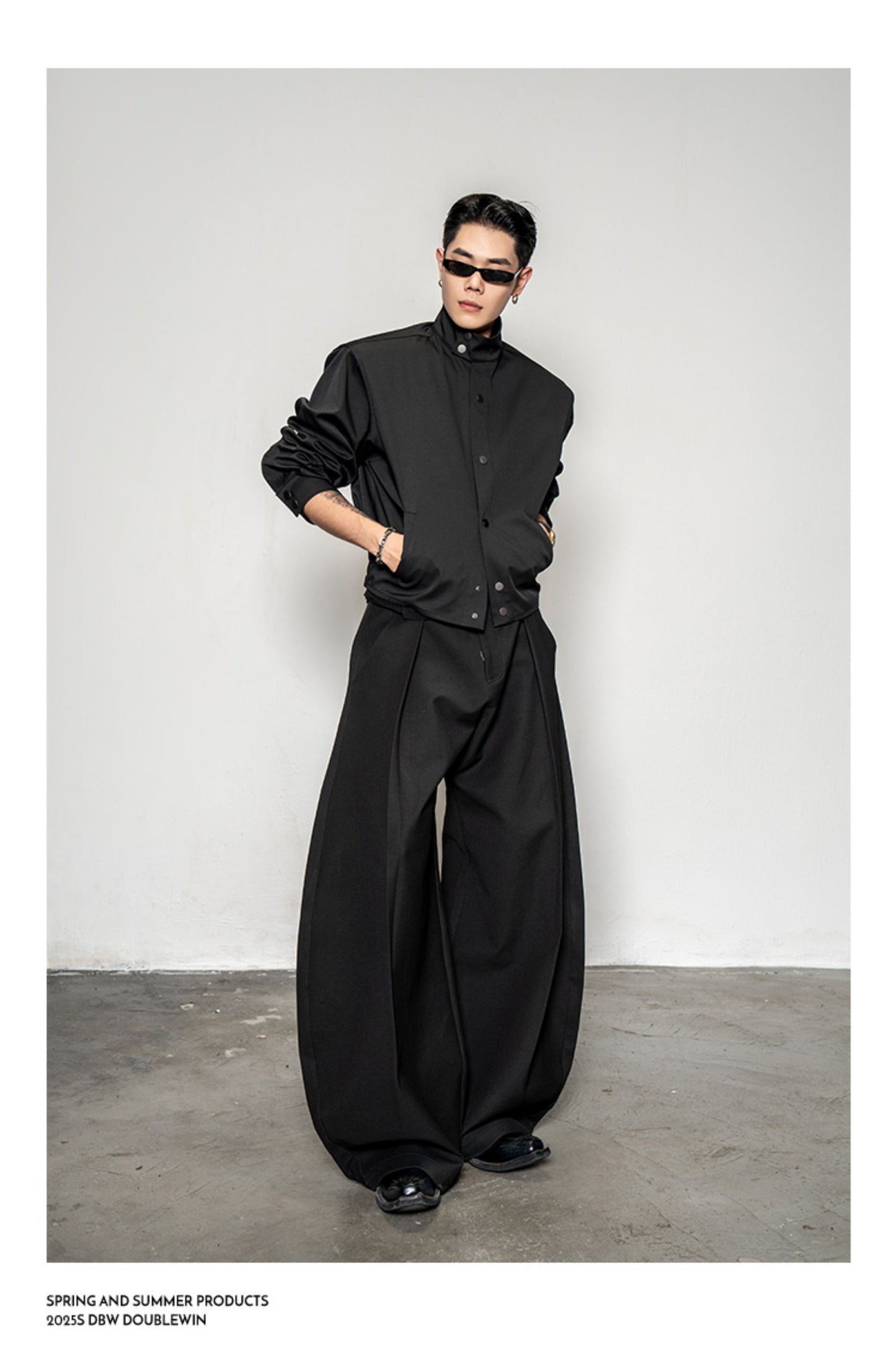 Straight-Waist Short Jacket