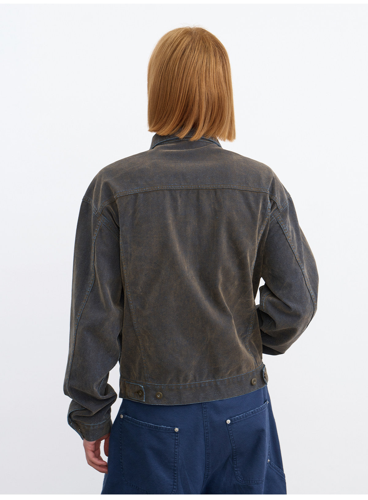 Wash-Finish Denim Jacket