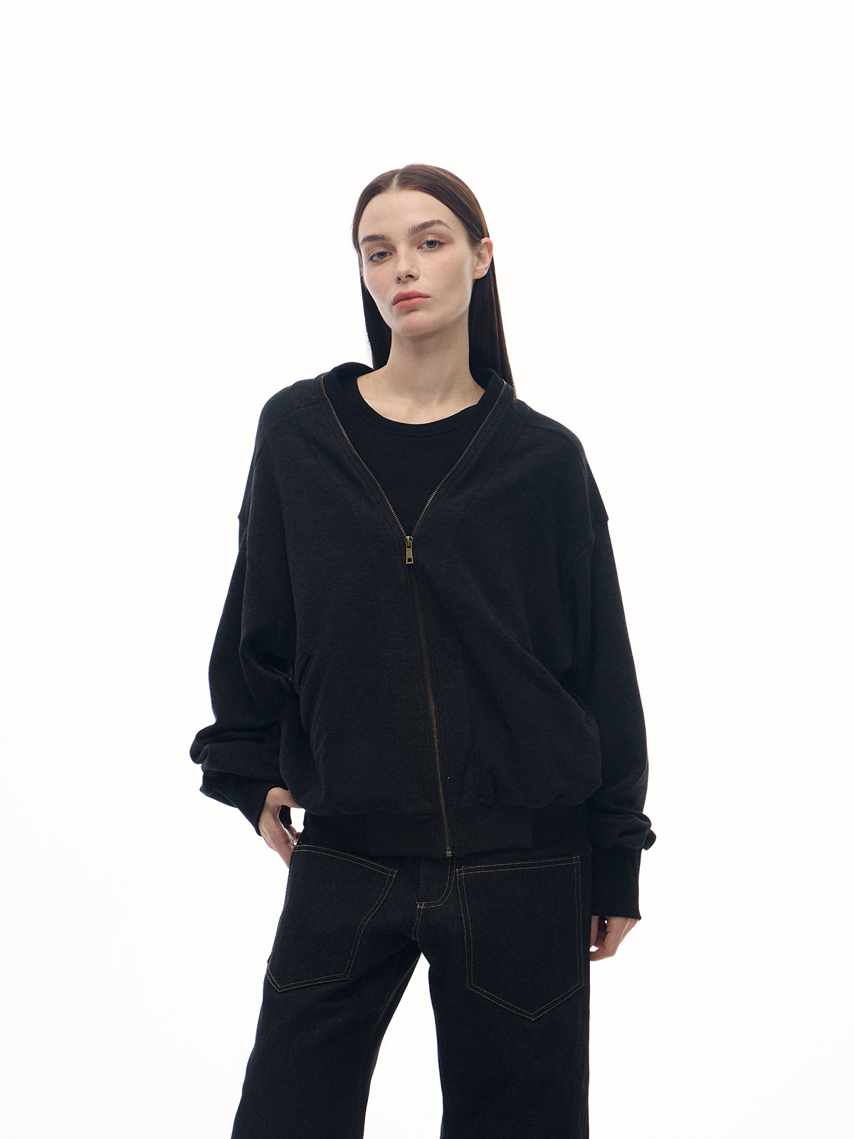 Zip Baseball Sweatshirt