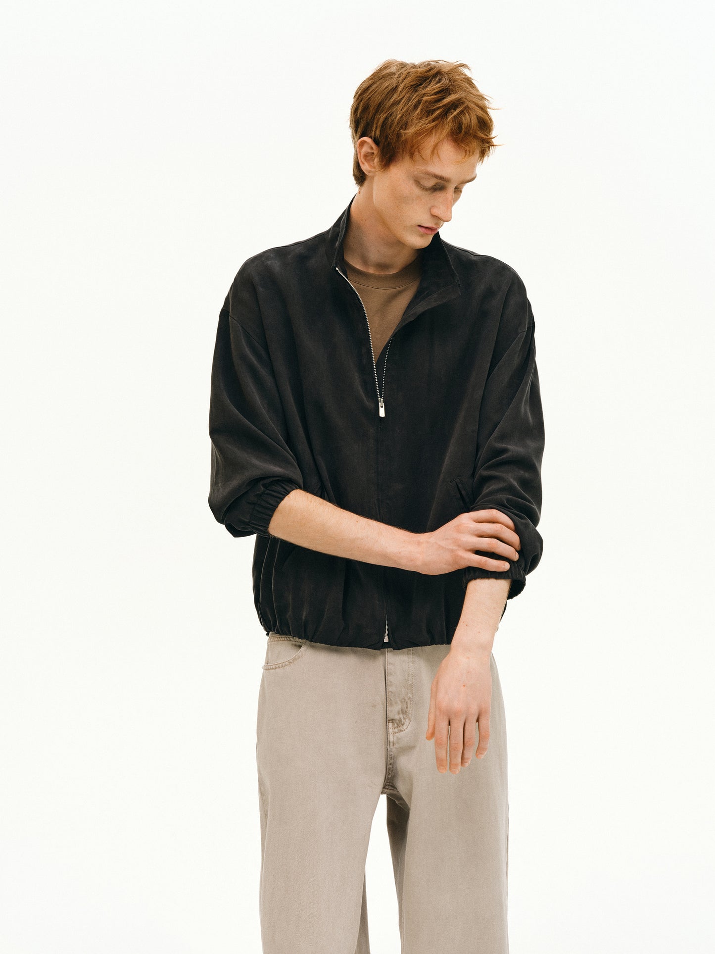 Stand Collar Balloon Jacket