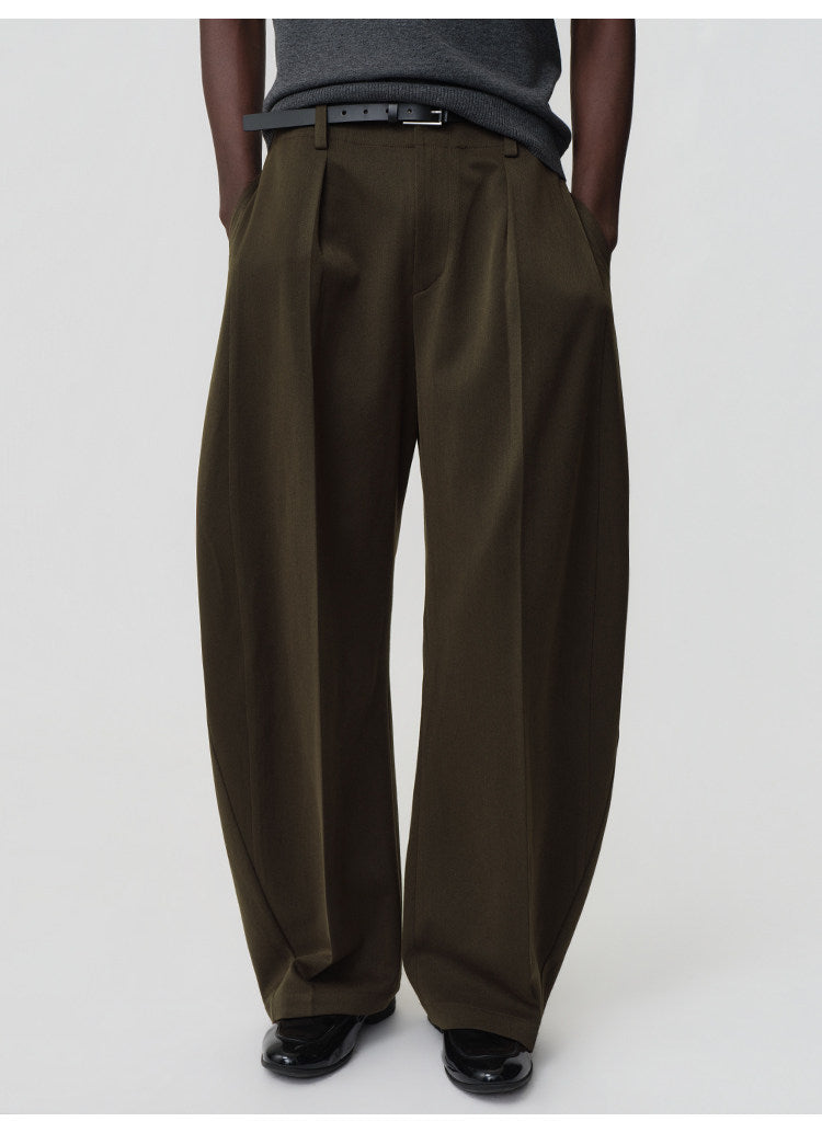 Retro-Style Casual Pants