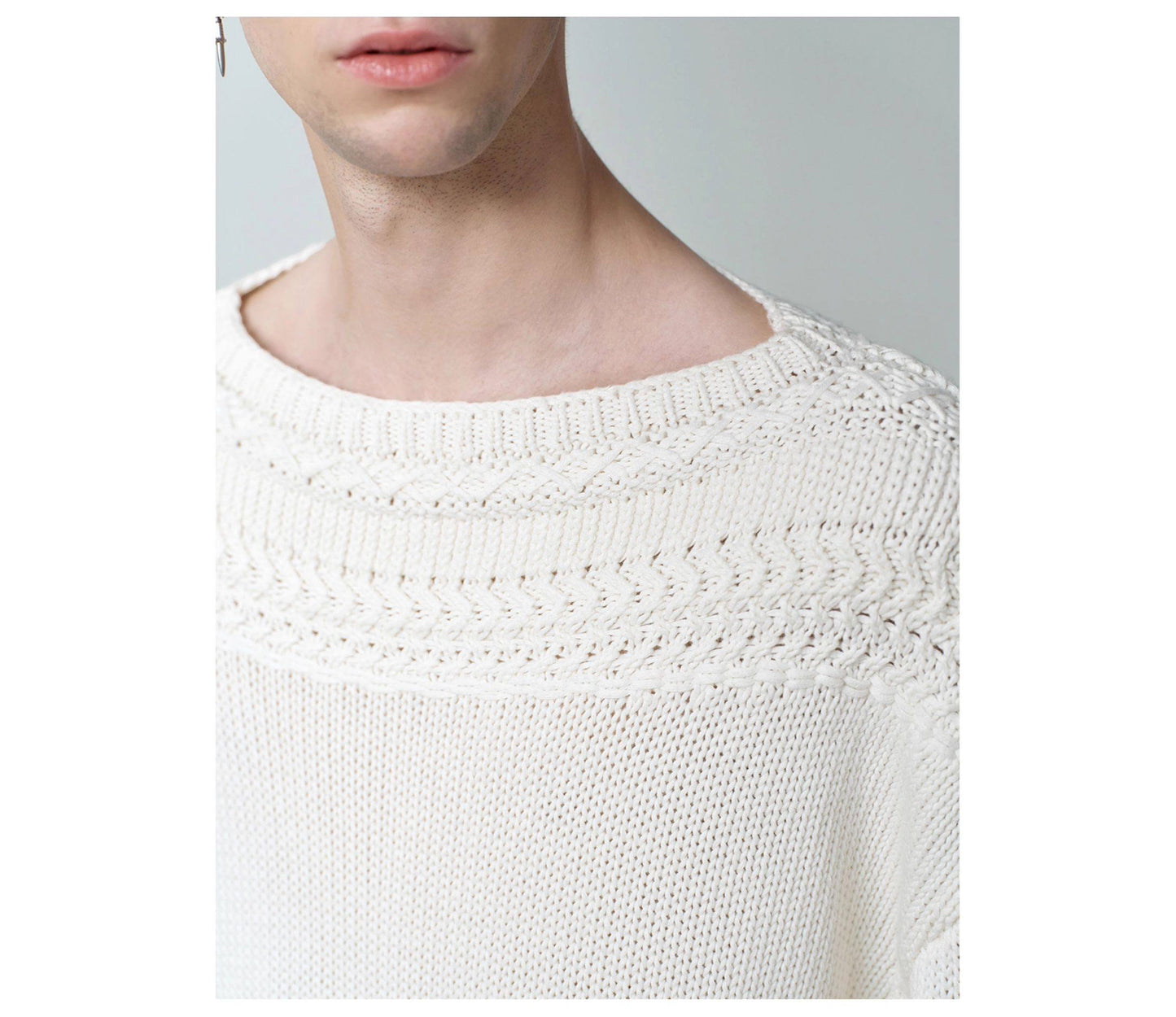 Chunky Knit Fair Isle Sweater