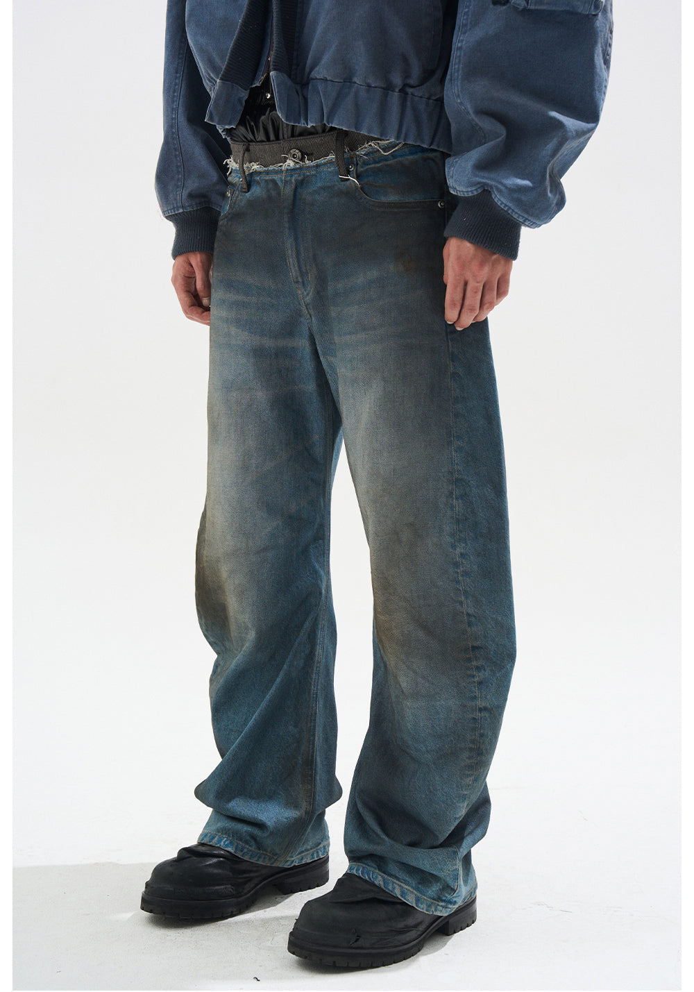 Dirty Straight Jeans