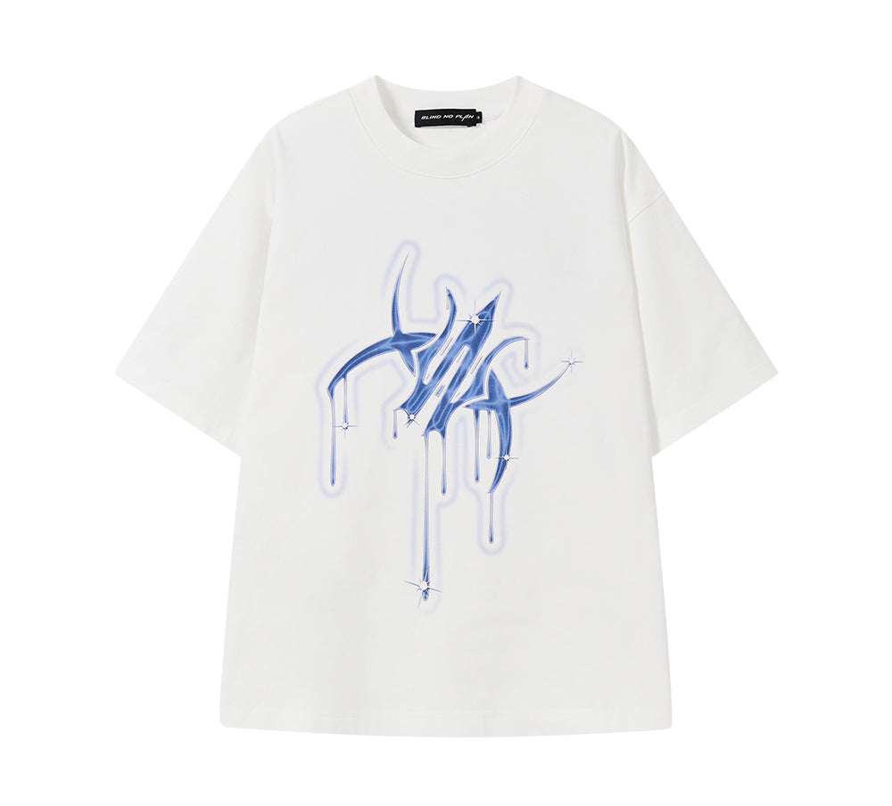 Loose-fit printed T-shirt