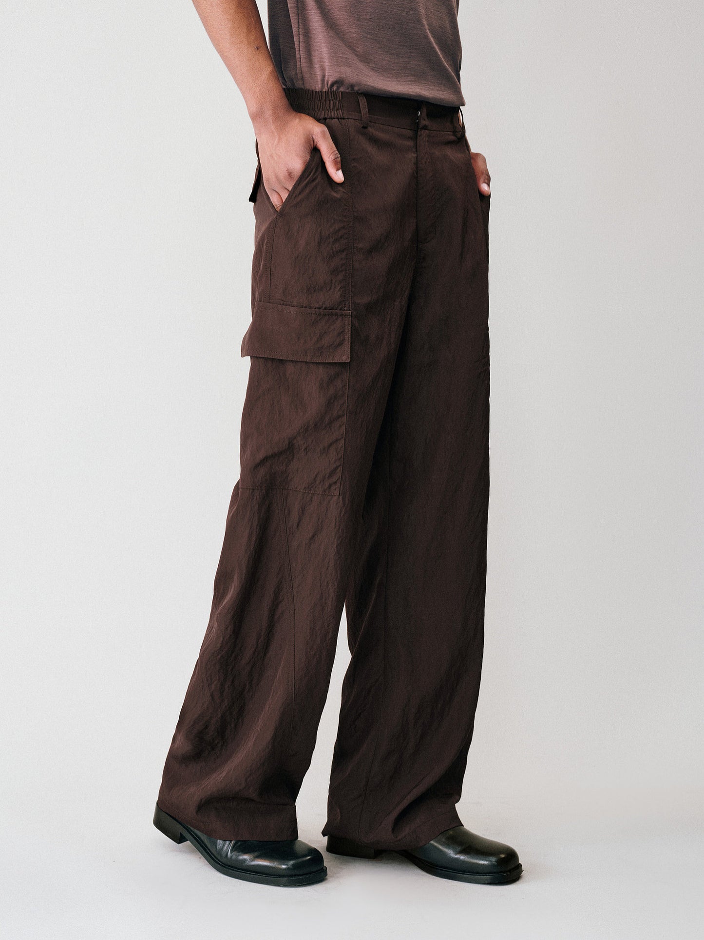 Lightweight Drape Cargo Pants
